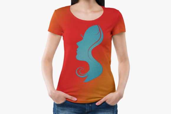 Beautiful Woman: A Premium Embroidery Design
