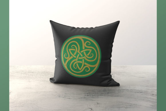 Celtic Circle: A Versatile Embroidery Design for Apparel