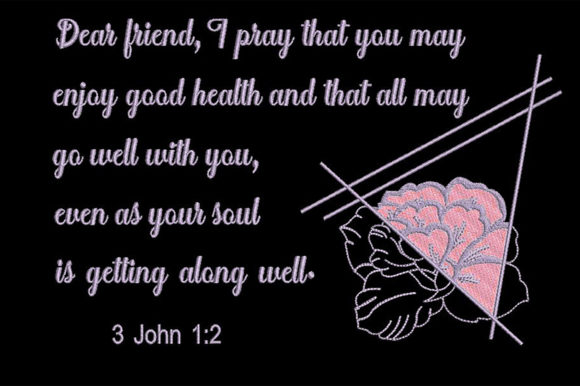 Charming Bible Quote About Health Design
