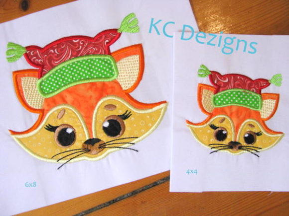 Charming Christmas Critter - Fox Embroidery