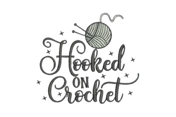 Hooked on Crochet: A Charming Embroidery Design